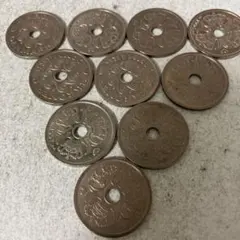 デンマーク　2クローネ　硬貨　　古銭　まとめ　ハート デンマーク 2クローネ 硬貨 コイン 古銭 まとめ ハート C - メルカリ