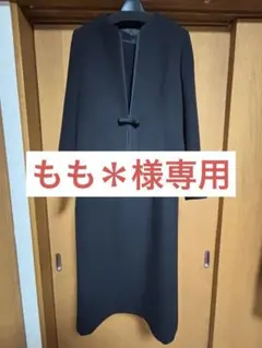 もも＊様専用！ブラックフォーマルワンピースジャケット付き（大きめサイズ）