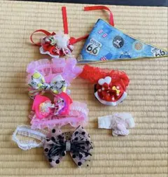 犬用アクセサリーセット　リボン　まとめ売り