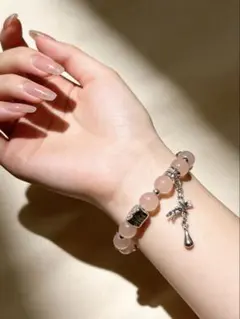 ブレスレットレディース 【クリスタル】全長16cm(円弧入り)