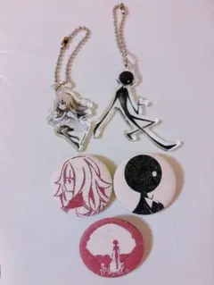 DEEMO 缶バッジ、アクキーセット