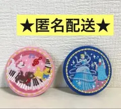 Disney Characters 刺繍缶バッジビスケット 2個
