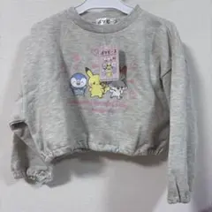 ポケピース 120 新品未使用タグ付き 裏毛トレーナー ポケモン