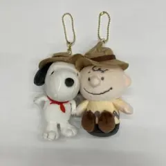 限定1点❗️ 新品未使用 ニコぬいキーホルダー スヌーピー&チャーリー・ブラウン