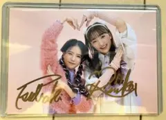 Lucky²永山椿ちゃんと上村莉々香ちゃんの直筆サイン入り生写真のサムネイル