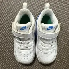 NIKE キッズスニーカー 13cm ホワイト×ブルー ベビーシューズ ナイキ