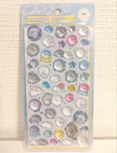【正規品】ボンボンドロップシール 水族館 アザラシ
