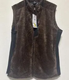 ワークマン FieldCore ダイヤフリース 裏アルミベスト ブラウン L