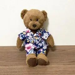 IKEAのクマの着せ替えお洋服　アロハシャツとパンツ
