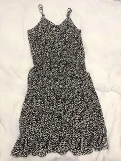 ヒョウ柄 キャミワンピース Mサイズ