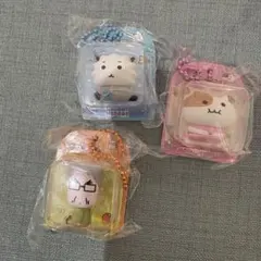 もちにゃみ パッケージminiフィギュア マスコット 3つセット