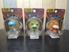 タカラトミーポケモンモンコレニャオハホゲータクワッス3点セット御三家