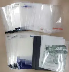 クリアファイルA4　まとめ売り　72枚