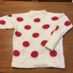 ZARA x Disney 赤いドット ニットセーター