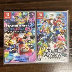 大乱闘スマッシュブラザーズ SPECIAL マリオカート8 2点セット