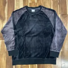 グリーンレーベルリラクシング　ベロア　スウェット