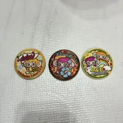 Daisy Lover 刺繍缶バッジ デイジーラバーズ3個