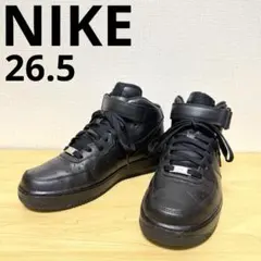 NIKE AIR FORCE 1 MID エアーフォースワン ブラック 26.5