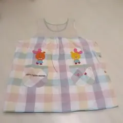 【新品.未使用】くまのがっこう　保育士エプロン　大きいサイズ　3L〜4L