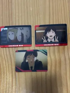 チェンソーマン キャラクターカード 3枚セット