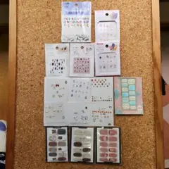 ネイルシールなど