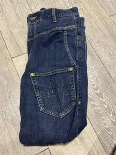 【美品】mercibeaucoup, うしろまえ　デニムパンツ サイズ1 S〜M