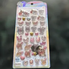 うるちゅるポップシール　エンジェルブルー　ボンボンドロップシール