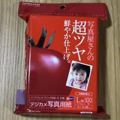 コクヨ KOKUYO インクジェットプリンタ用デジカメ写真用紙 L判 100枚のサムネイル