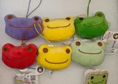 かえるのピクルス　もちもちフェイスマスコット 6個