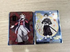 銀だこ 鬼滅の刃 カード 2枚 童磨 村田さん