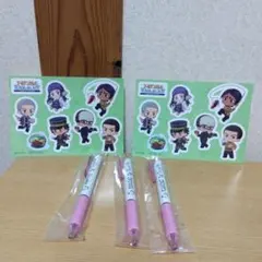 シールとボールペン　ゴールデンカムイと北海道を楽しもう！