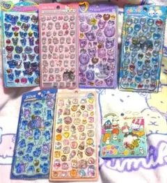 【正規品】サンリオスティッチボンボンドロップシールセットO28