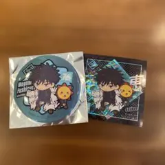 呪術廻戦×コジマ 缶バッジ ステッカー 伏黒恵