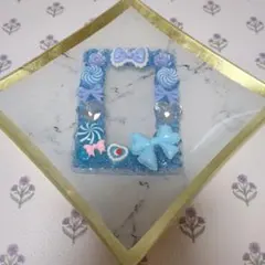 【B8サイズ】ハンドメイド　ホイップデコ　硬質カードケースデコ