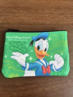東京ディズニーリゾート チケット風ランダムポーチ ドナルド