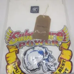 WH SUBCULTURE POWER SKULL T-SHIRT 木村拓哉