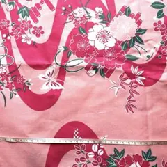 和柄プリント生地