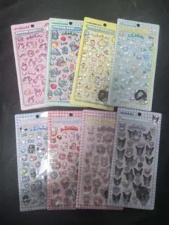 8点セットサンリオキャラクター シール ボンボンドロップシール シナモロールrh