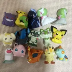 ポケモン指人形　ソフビ　フィギア