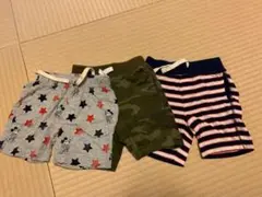 ショートパンツ ハーフパンツ　ベビーギャップ 3枚セット90センチ12〜18m