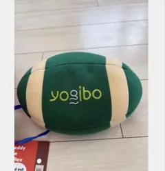 ヨギボー　ラグビーボール　緑色のサムネイル