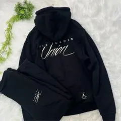 UNION × JORDAN ナイキ セットアップ パーカー スウェットパンツ
