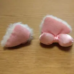 ディズニー　マリー　ヘアピンセット　リボン 　おしゃれキャット　パッチンピン