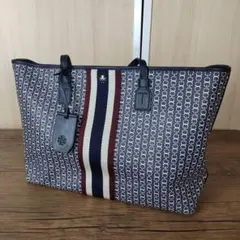 【匿名発送】TORY BURCH ジオ ロゴ ハンドバッグ　トートバッグ