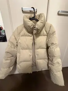 GU ベージュ ダウンジャケット レディース Ｌサイズ