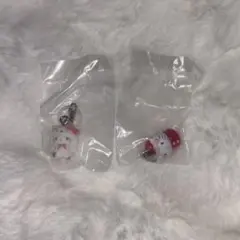 ハローキティ キティ ふわふわスノー いちご めじるしアクセサリー