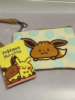 イーブイ　ポケモンセンター　カナヘイ　pokemon yurutto パスケース