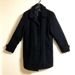 【美品_クリーニング済】アーバンリサーチ ネイビー ハーフコート メンズL