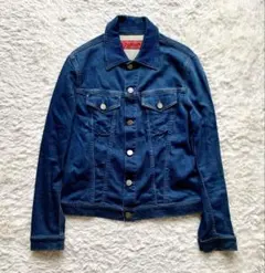 【定価7.5万】ヤコブ コーエン3rdTYPEデニムジャケット/ホワイト／XS 定価7.5万】ヤコブ コーエン3rdTYPEデニムジャケット/ホワイト