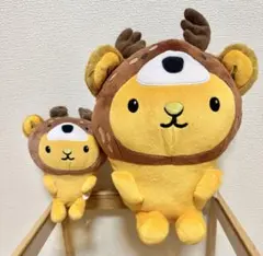 キュンちゃん　リュックサック　ぬいぐるみ　2点セットのサムネイル